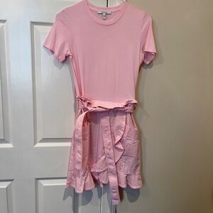 PINK MINI COTTON DRESS SIZE 2